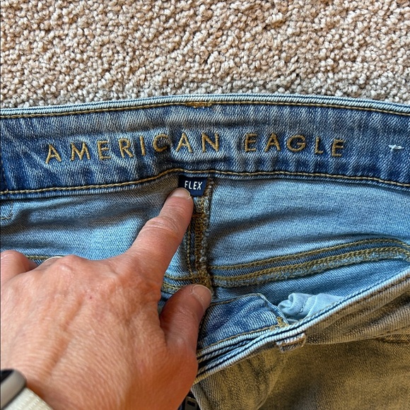 American Eagle flex Light Blue Jeans - Picture 3 of 5